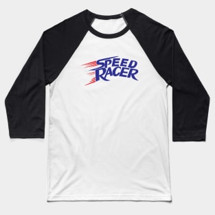 BLUE SPEED RACER 80S Baseball T-Shirt